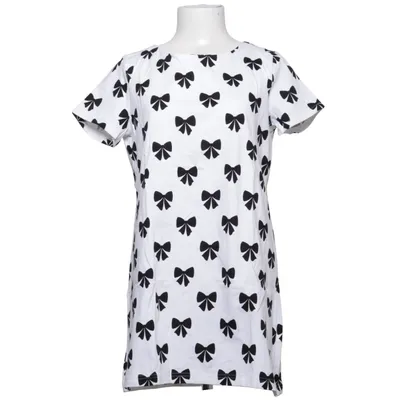 Dress (White, Black) from Divided by H&M Cotton