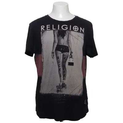 T-shirt (Schwarz, Grau) von Religion Baumwolle