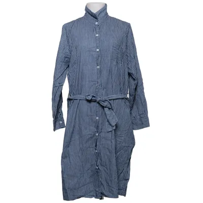 Blousejurk (Blauw, Wit) van Pauline B Katoen