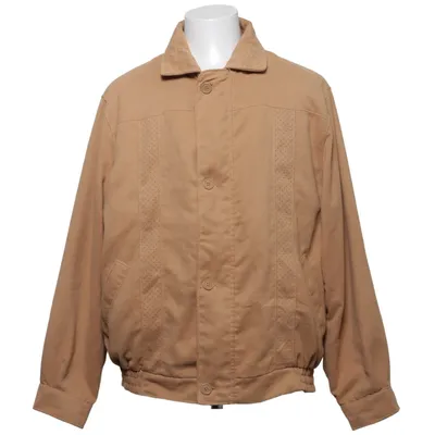 Jacke (Beige) von Roger Kent Baumwolle, Polyester