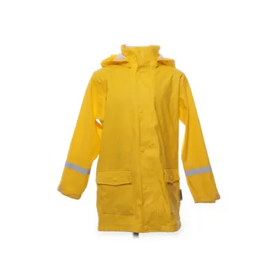 Rain jacket (Yellow, White) from Kozi Kidz Polyester