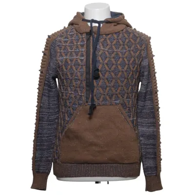 Capuchon sweater (Bruin, Blauw) van Rusty Neal Acryl, Katoen