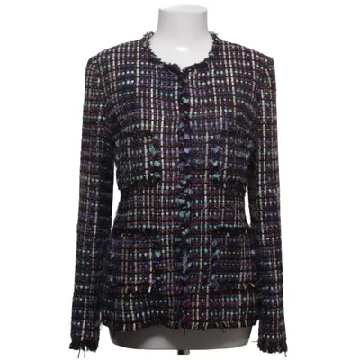 Blazer (Sort, Flerfarvet) fra Maruschka Bomuld, Polyester, Silke, Viscose