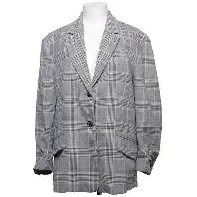 Blazer (Gris, Blanc, Noir) de Zara Woman Studio