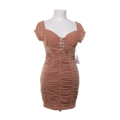 Dress (Orange) from Love Triangle Elastane, Polyester