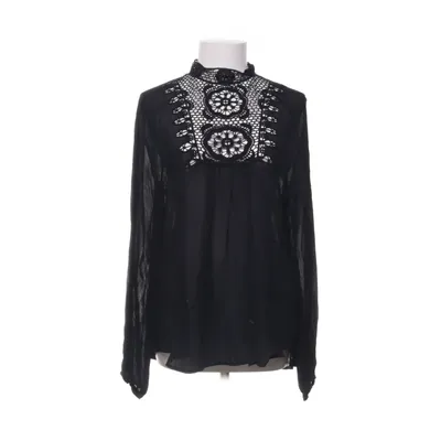 Blouse (Black) from Zara Woman Cotton