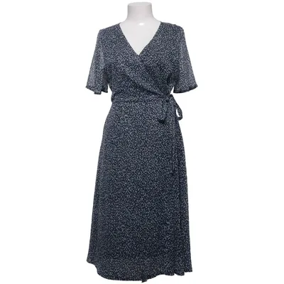 Wrap dress (Blue, White) from Street One Polyester, Viscose