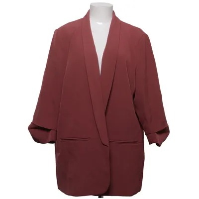Blazer (Rød) fra ONLY Carmakoma Elastan, Genanvendt polyester