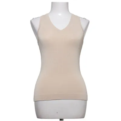 Slipover (Beige) from Twice Elastane, Polyamide, Viscose