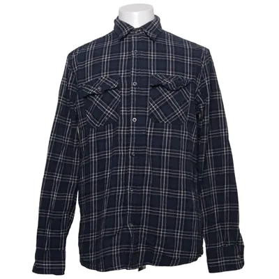 Flanellskjorta (Blå, Vit, Beige) från Bluewear Bomull