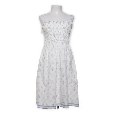 Strandjurk (Wit, Blauw) van By Malina Katoen