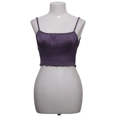 Crop top (Purple) from Urban Outfitters Elastane, Polyester