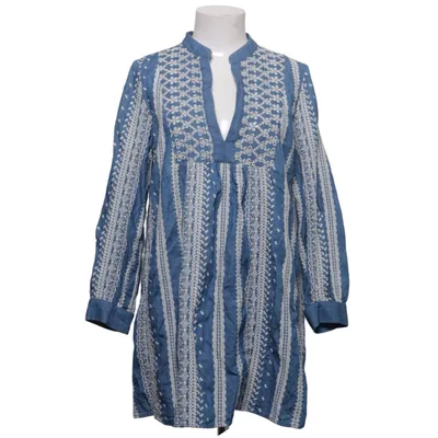 Dress (Blue, White) from Zara