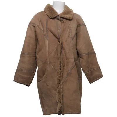 Shearling jas (Beige) van Shearling