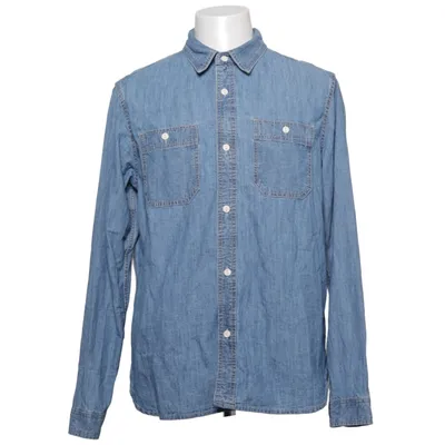 Denim shirt (Blue) from Lager 157 Roots Cotton