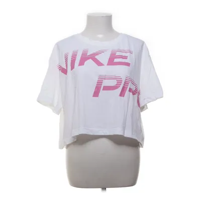T-shirt (Vit, Rosa) från Nike Pro Bomull, Polyester