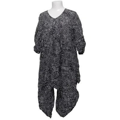 Blouse (Zwart, Wit) van DW Shop Modal