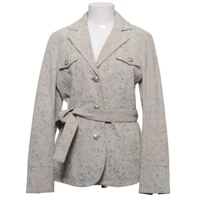 Ledersacko (Beige) von Sarah Kern Leder, Polyester