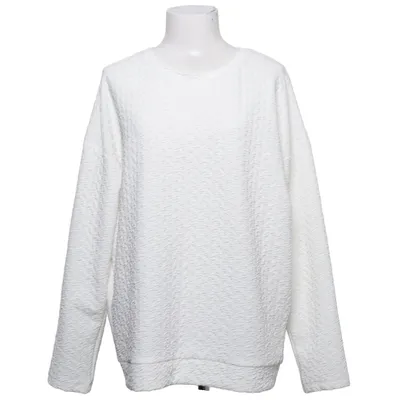 Blouse (White) from KappAhl Elastane, Polyester