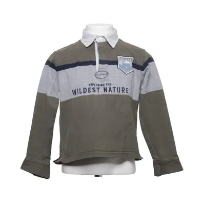 Maillot de rugby (Vert, Gris) de Kids Coton, Polyester