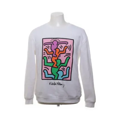 Collegetröja (Vit, Flerfärgad) från H&M Bomull, Polyester