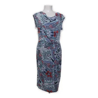 Maxi dress (Blue, Multicolored) from Ilse Jacobsen Hornbæk Elastane, Polyester