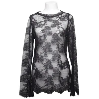 Blouse (Zwart) van Malina Polyester, Viscose