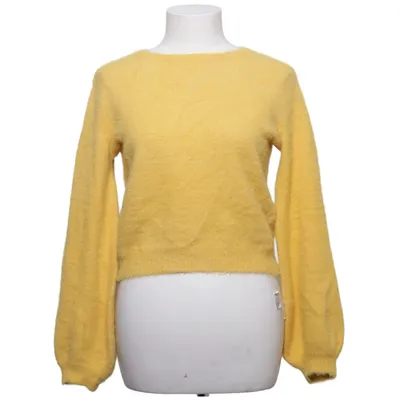 Sweater (Yellow) from Bershka_BSKGIRL Acrylic, Polyamide