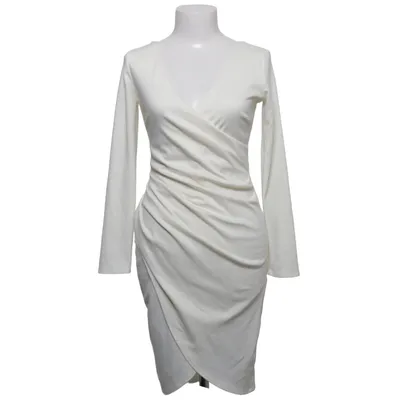 Kjole (Hvid) fra Goddess London Elastan, Polyester