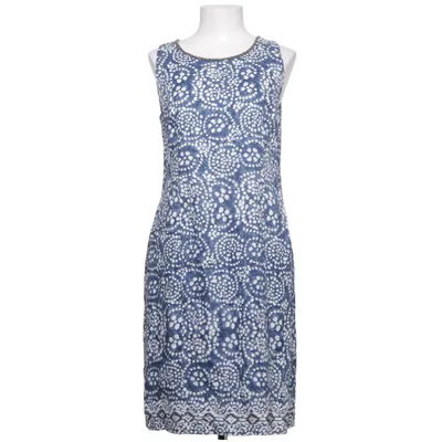 Klänning (Blå, Vit, Flerfärgad) från Fiore Acetat, Linne
