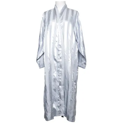 Dressing gown (Gray) from Oscar Silk