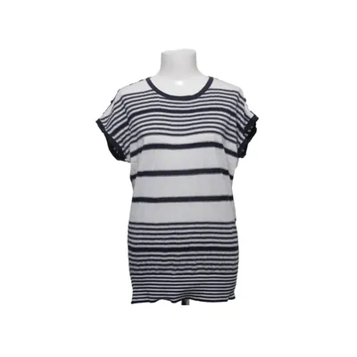 Pull sans manches (Bleu, Blanc) de Intown Acrylique, Coton