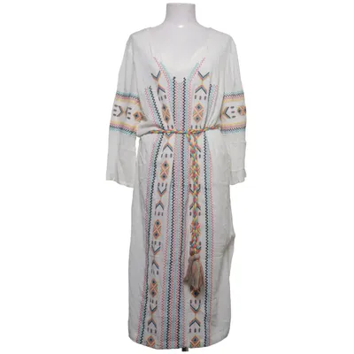 Maxi dress (White, Multicolored) from Free Minds Viscose