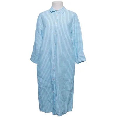 Shirt dress (Blue, White) from Vicci Linen