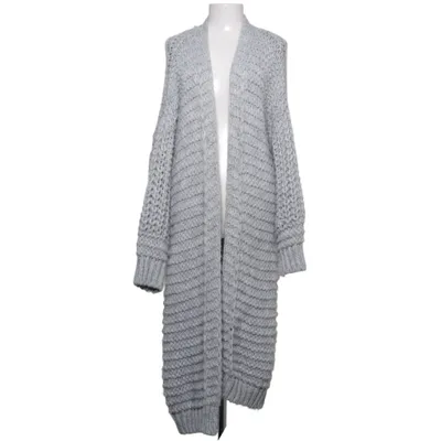 Cardigan (Gray) from Your&Self Acrylic, Mohair, Polyamide, Polyester, Wool