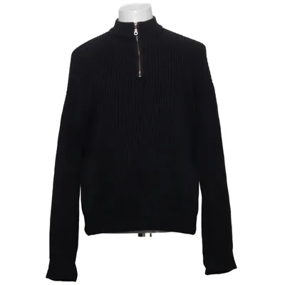 Pull-over (Essential Funnel Neck Half Zip Ribbed Jumper) de Nu-In Coton biologique