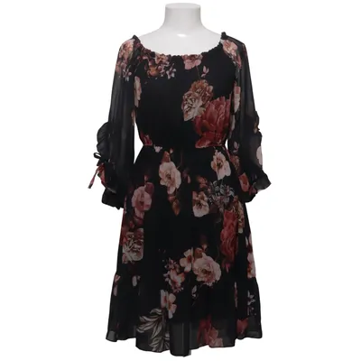 Kjole (Sort, Flerfarvet) fra Blue Sand Elastan, Polyester