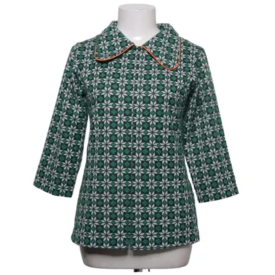 Blouse (Vert, Blanc, Noir) de Margot Coton, Élasthane, Polyester