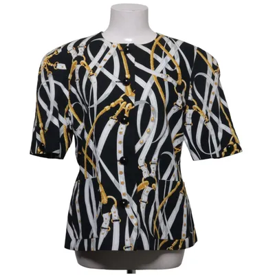 Blazer (Sort, Hvid, Guld) fra Avantgarde Bomuld