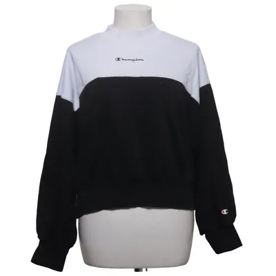 Sweatshirt (Zwart, Wit) van Champion Katoen, Polyester