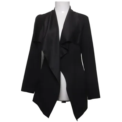 Cardigan (Black) from Flam Mode Elastane, Polyester