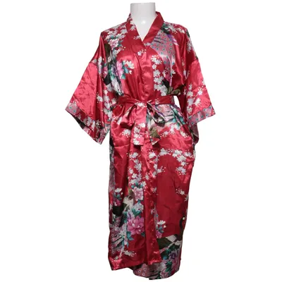 Kimono (Red, Multicolored) from Sam Well