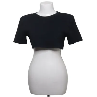Crop top (Black) from Nathalie Schuterman Cotton