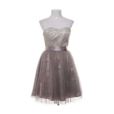 Cocktail dress (Beige, Gray) from Amisu Glamour Collection Polyamide, Polyester