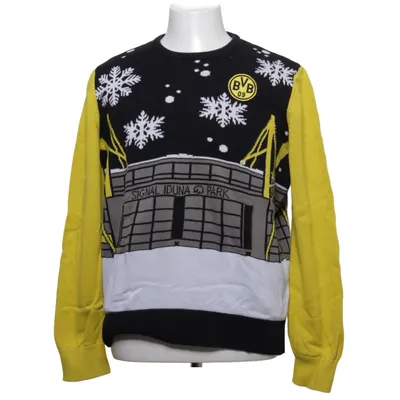 Kersttrui (Zwart, Geel, Grijs) van Borussia Dortmund Katoen