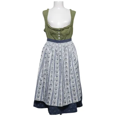 Dirndl (Blue, Green, White) from H. Moser Cotton, Linen