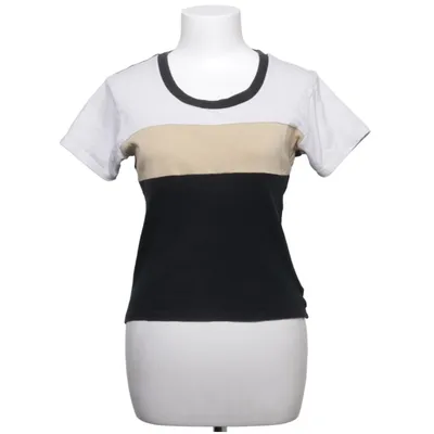 T-shirt (Svart, Beige, Vit) från Impuls Bomull, Elastan