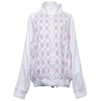 Trainingsjacke (Weiß, Pink) von Fred Perry Sportswear