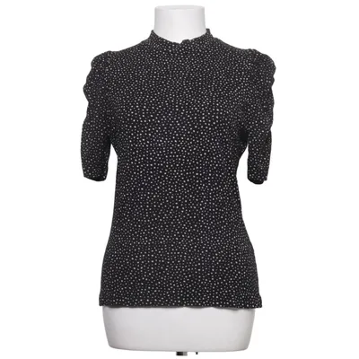 T-shirt (Svart, Vit) från KappAhl Elastan, Viskos