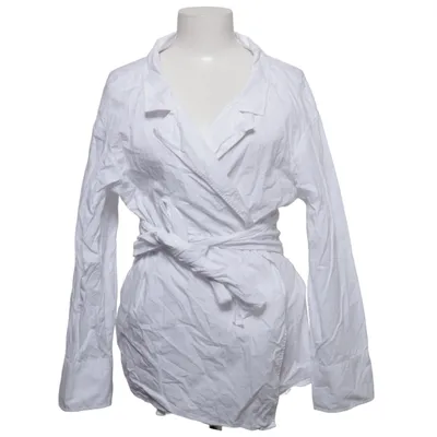 Wikkelblouse (Wit) van H&M Trend Katoen